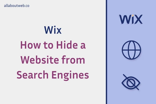 Post preview image: "WIX SEO. How to Hide a Website from Search Results"